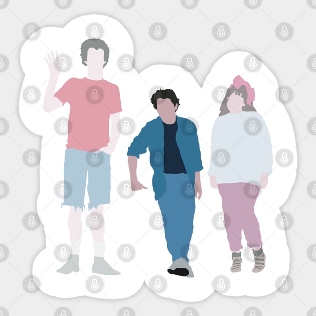 Marty's family photo Sticker by FutureSpaceDesigns